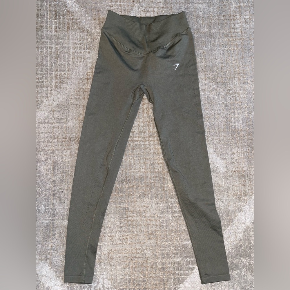 Olive Green Leggings